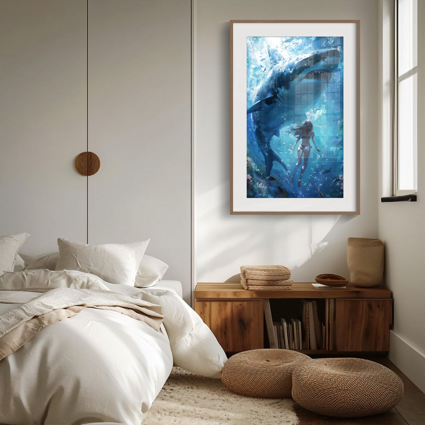 Abyssal Harmony | Wooden Framed Poster