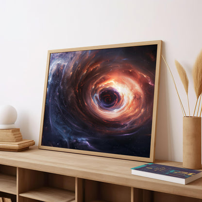 Vortex of Creation | Wooden Framed Poster