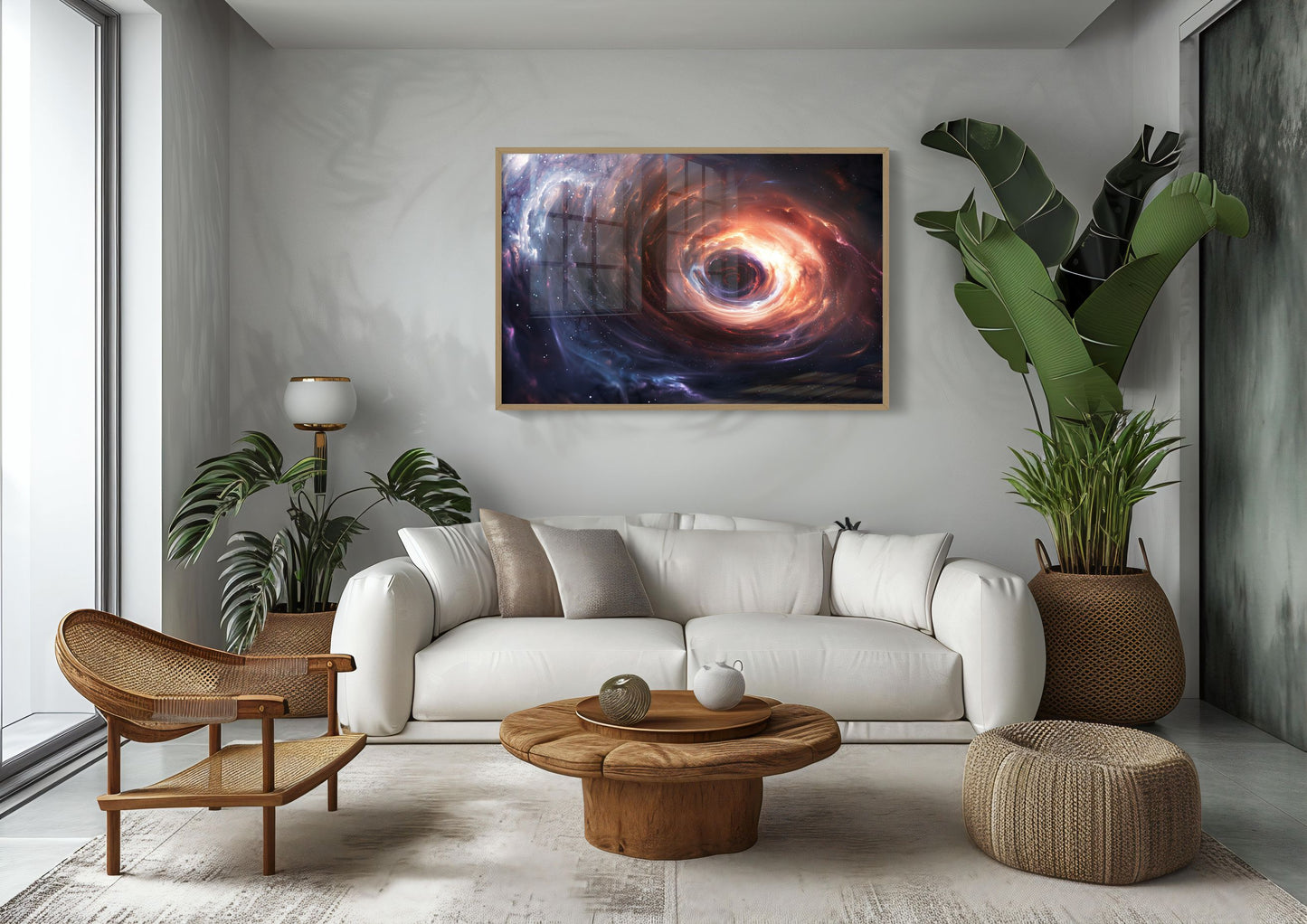 Vortex of Creation | Metal Framed Poster