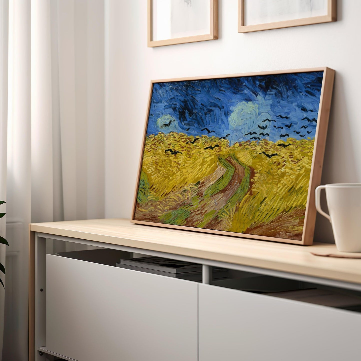 Wheatfield with Crows | Aluminum Print