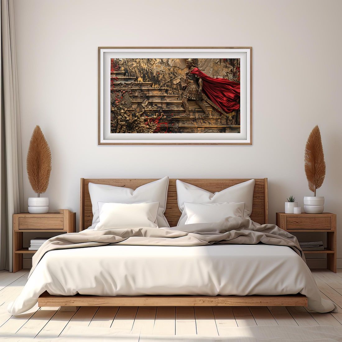 Ascend of the Conqueror | Premium Wooden Framed Poster