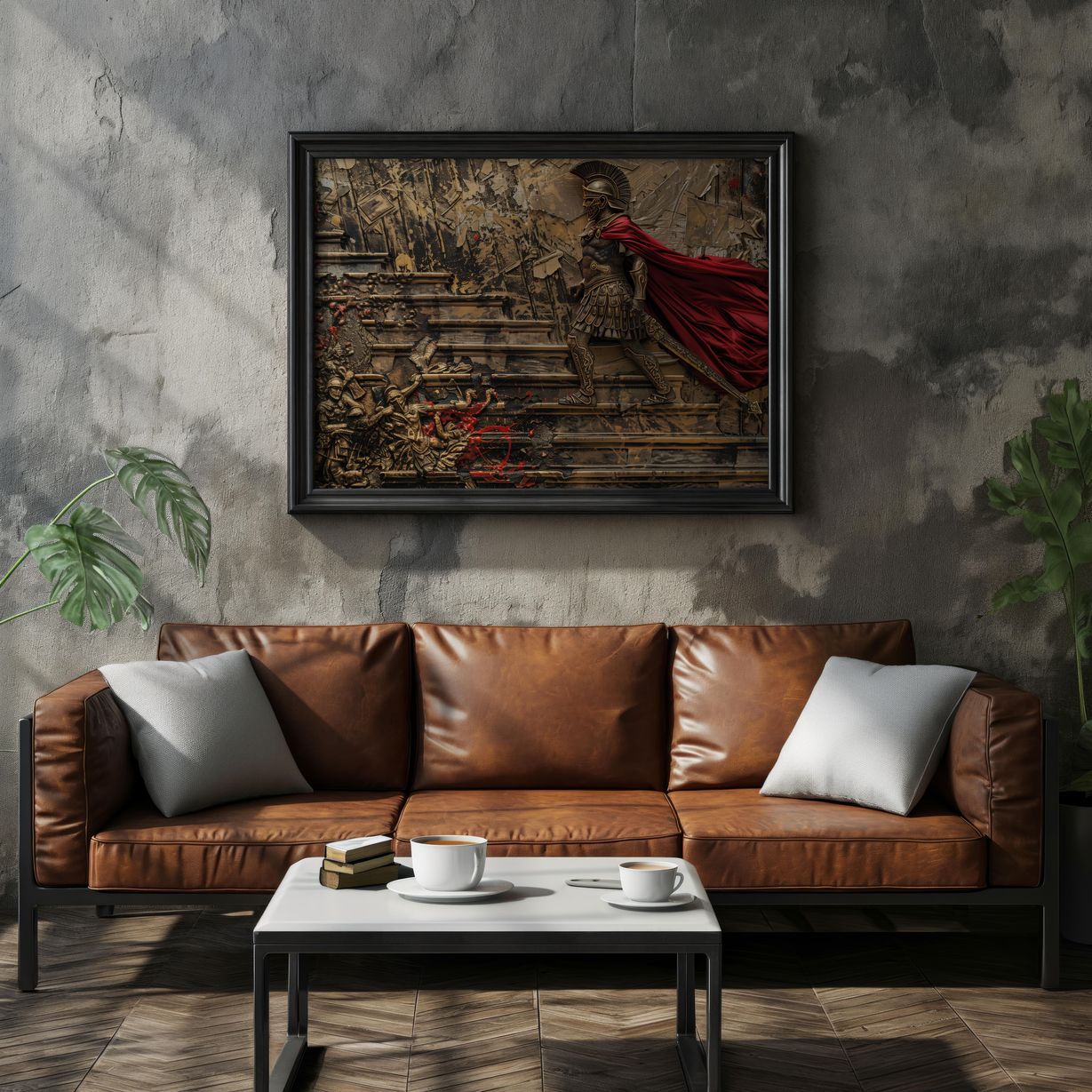 Ascend of the Conqueror | Premium Wooden Framed Poster