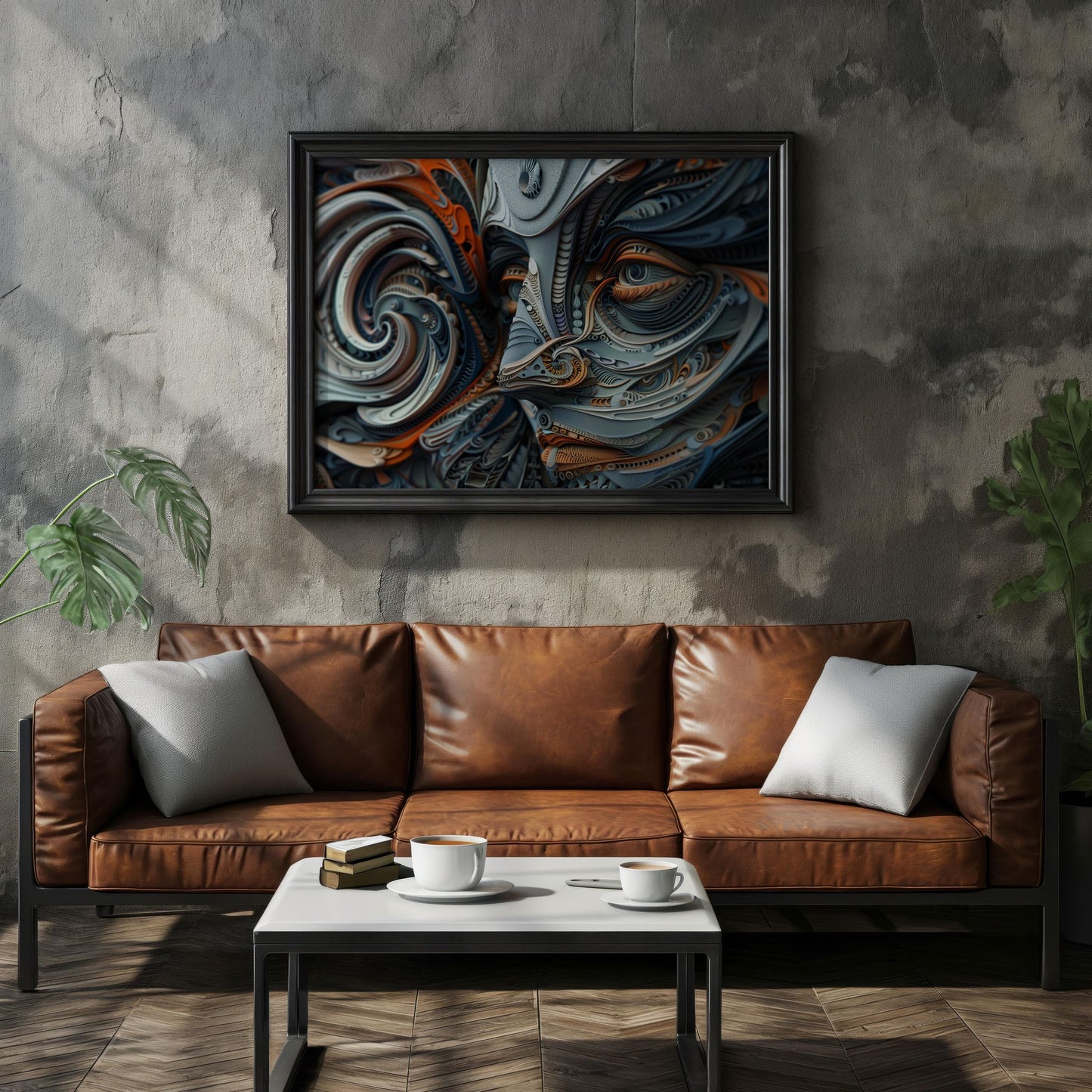 Spiral Dreamscape | Brushed Aluminum Print