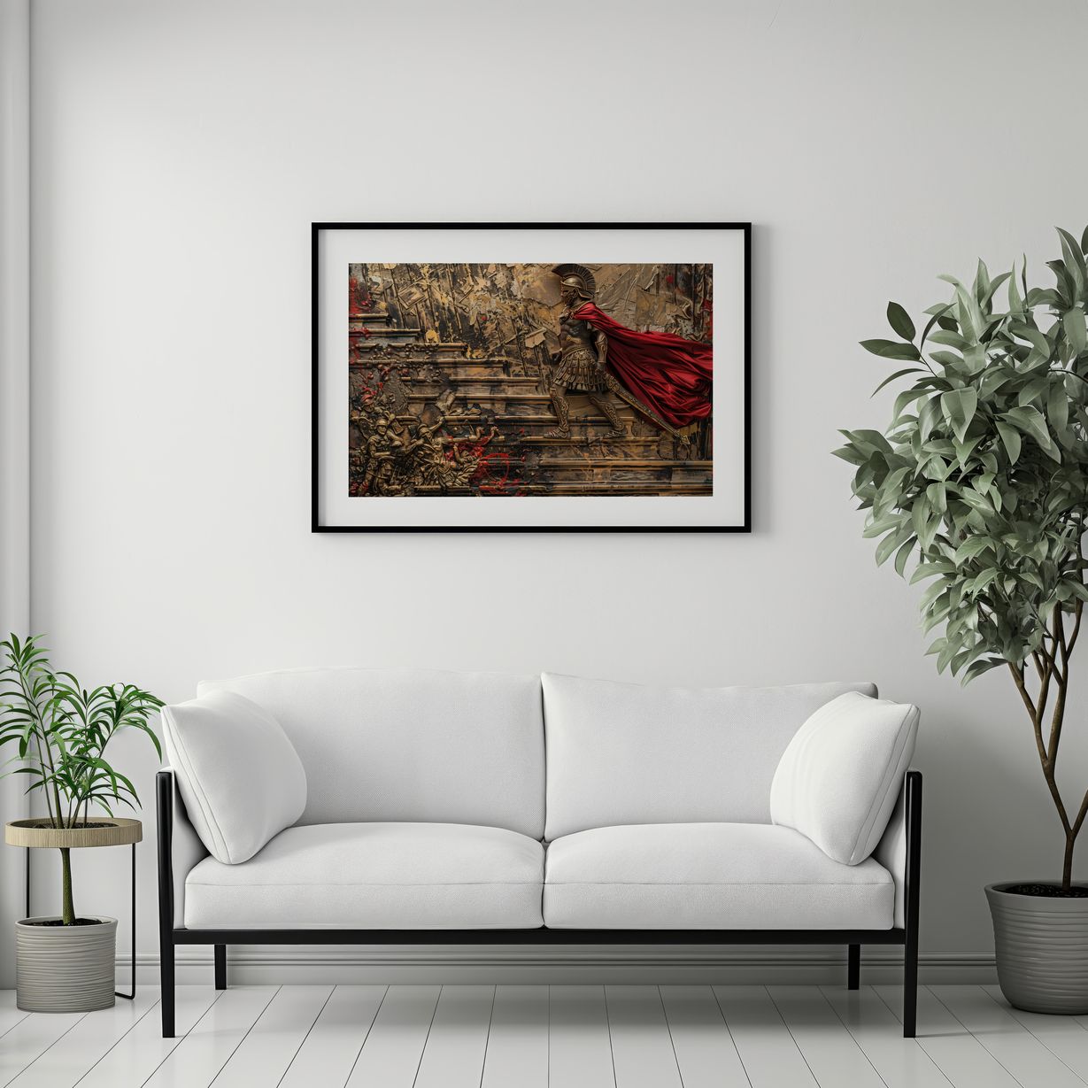 Ascend of the Conqueror | Premium Wooden Framed Poster