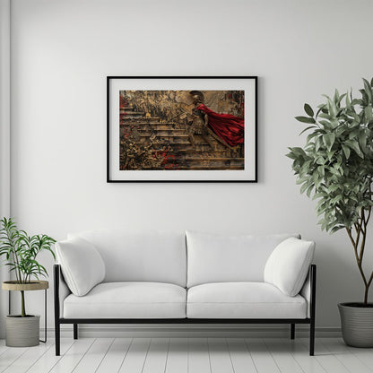 Ascend of the Conqueror | Wooden Framed Poster