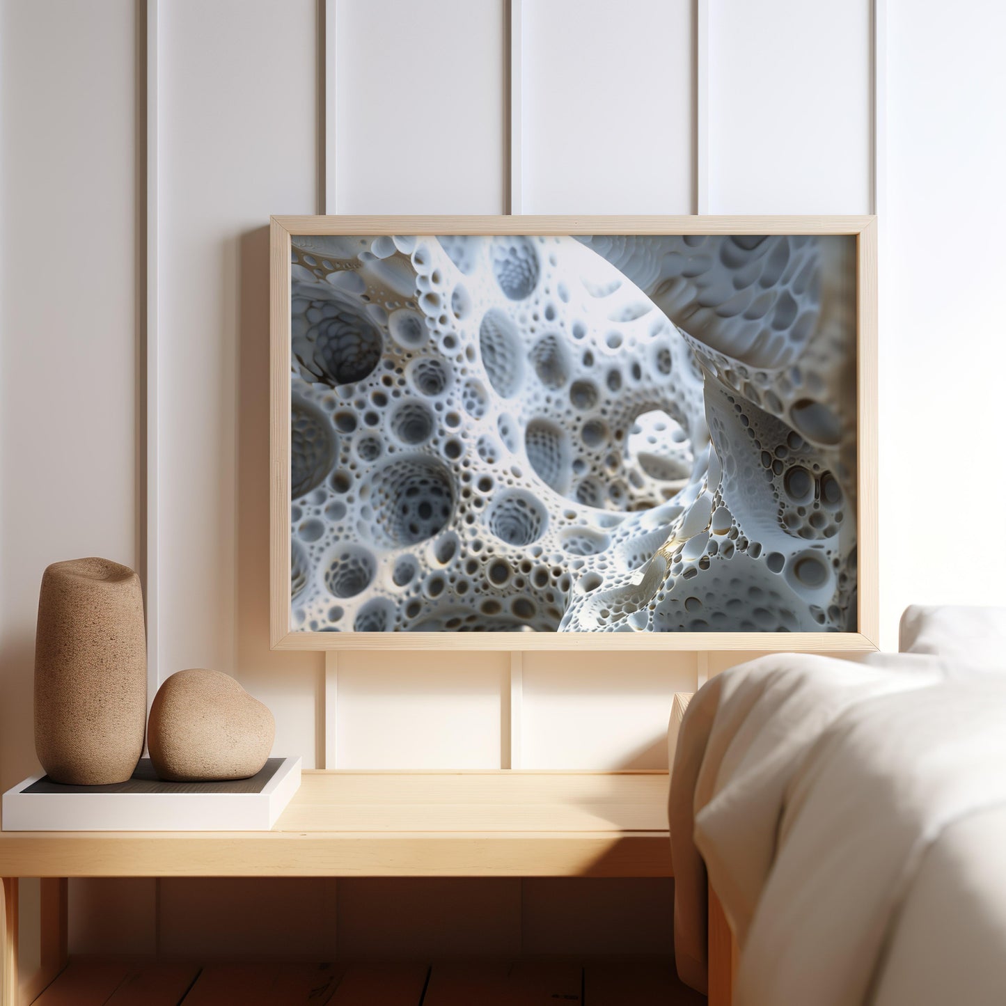 Microscape Infinity | Brushed Aluminum Print