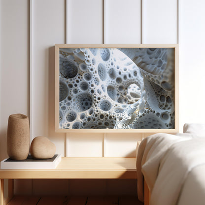 Microscape Infinity | Brushed Aluminum Print