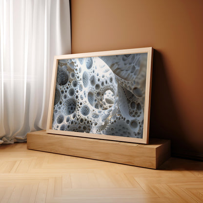 Microscape Infinity | Brushed Aluminum Print