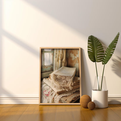 Heirloom Whispers | Premium Wooden Framed Poster