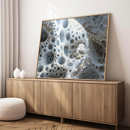 Microscape Infinity | Brushed Aluminum Print