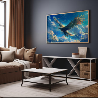 Ascent of the Sovereign Skies | Canvas