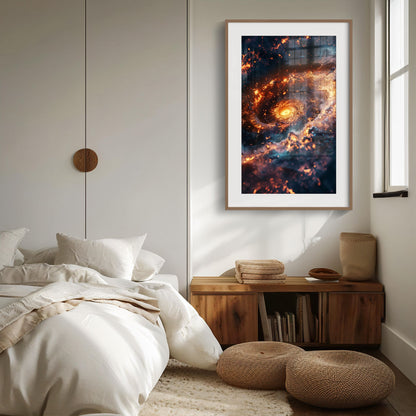 Cosmic Genesis | Metal Framed Poster