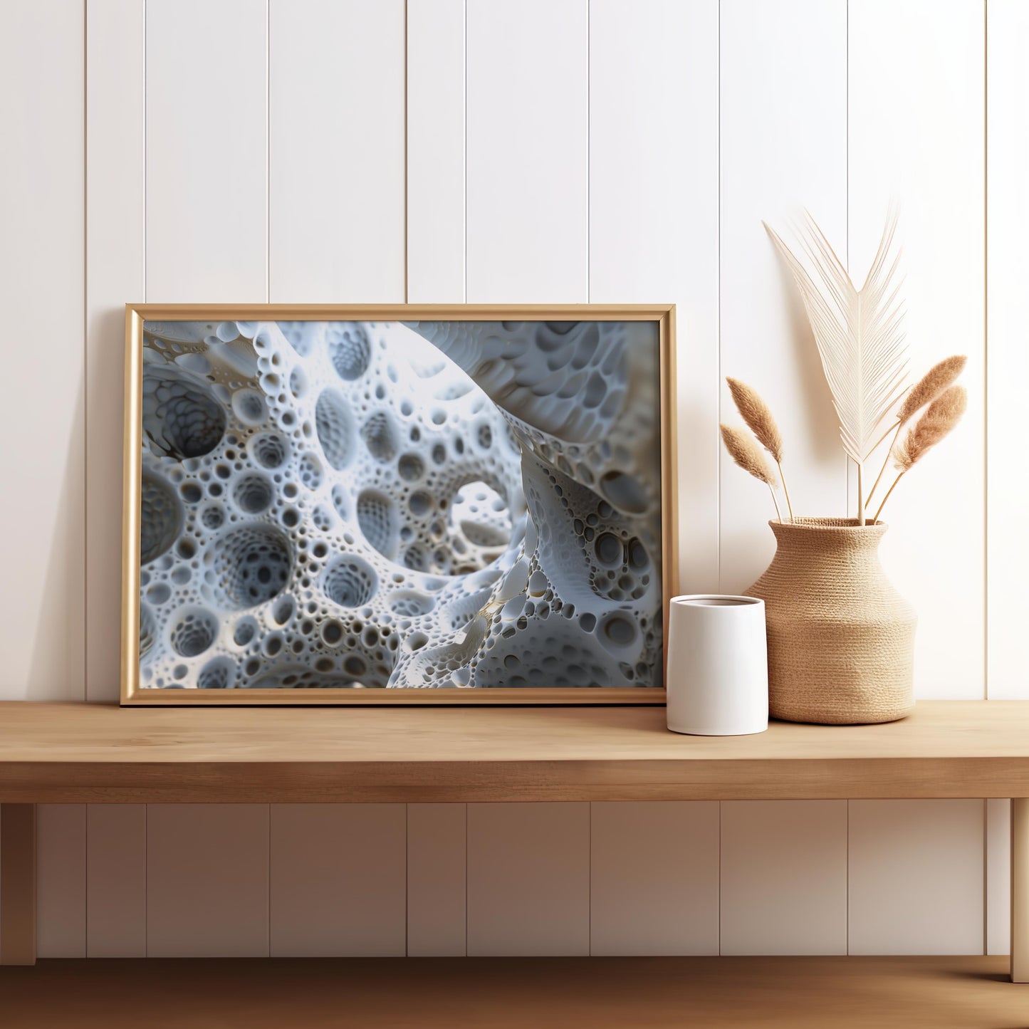 Microscape Infinity | Brushed Aluminum Print