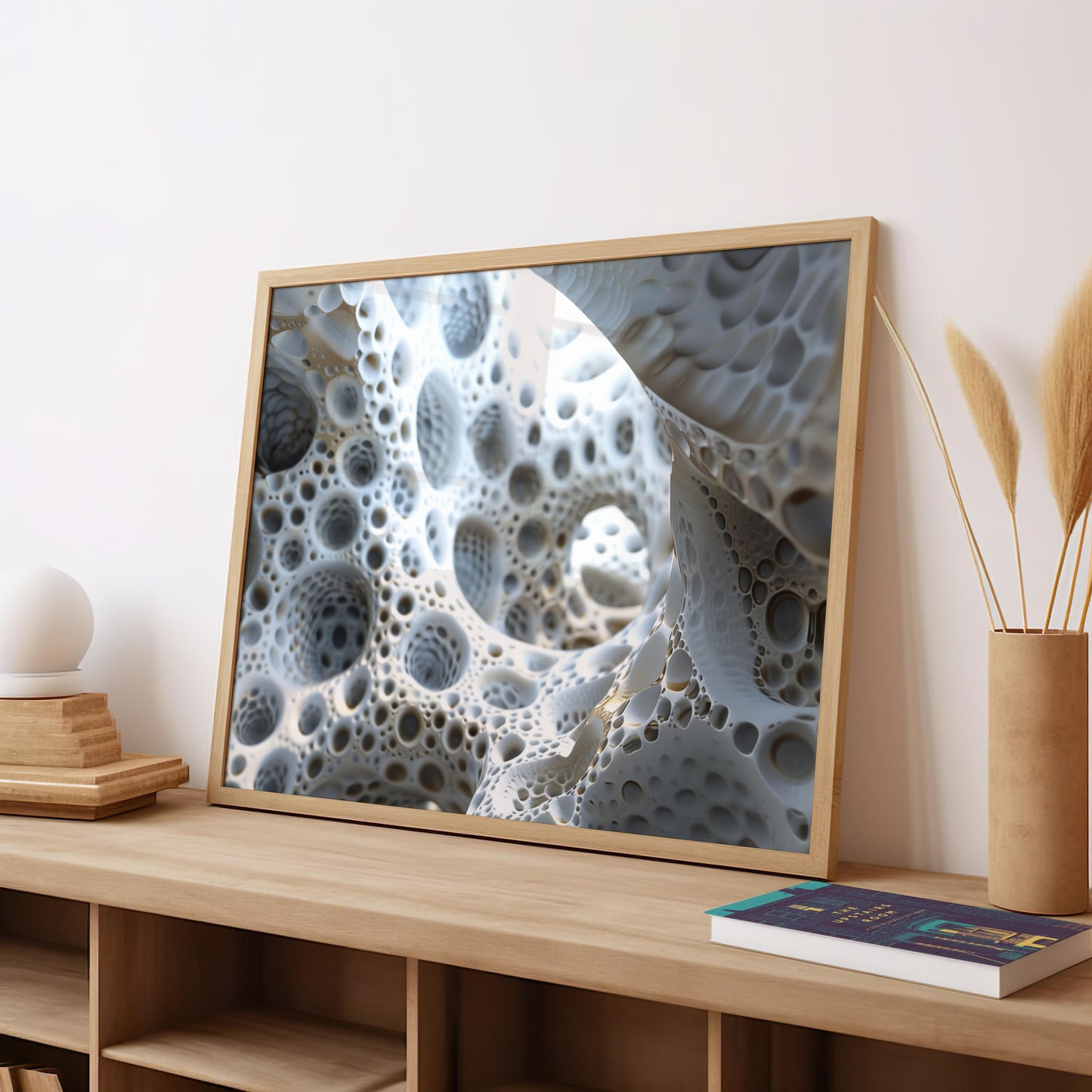 Microscape Infinity | Brushed Aluminum Print