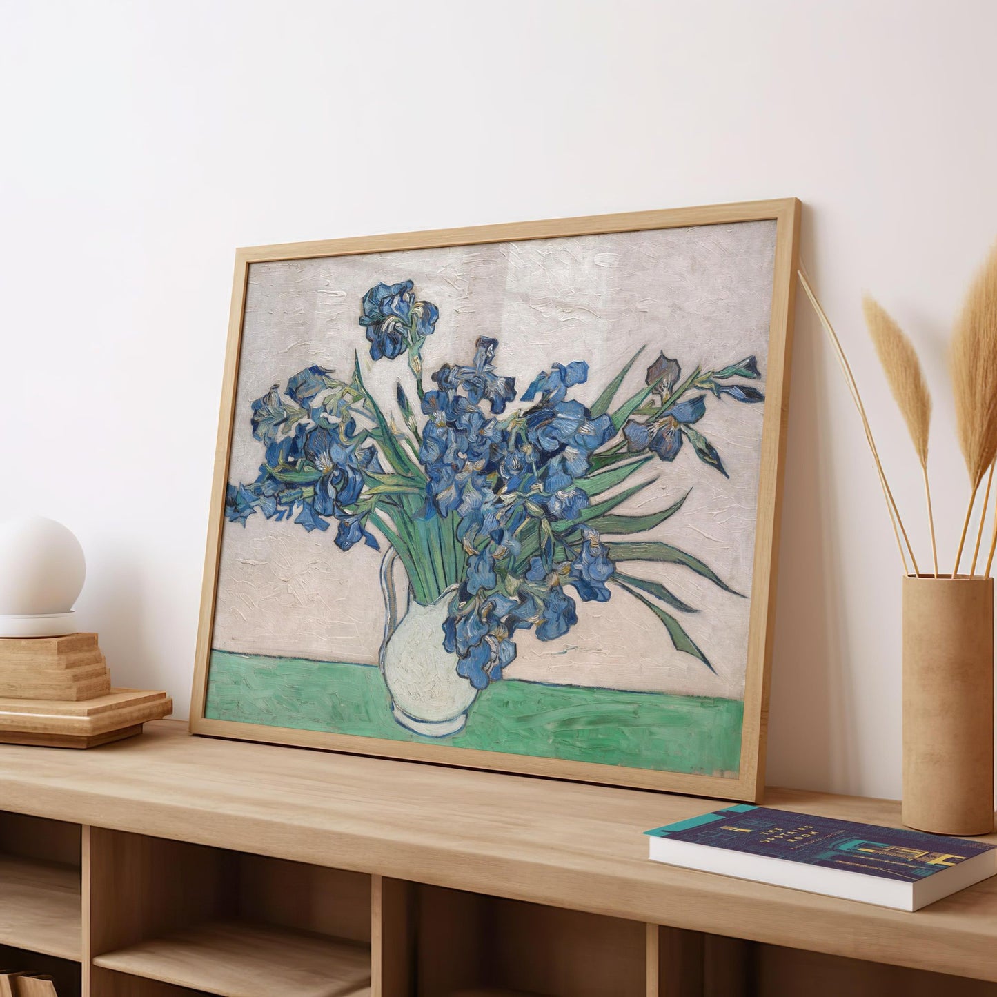 Irises | Wooden Framed Poster