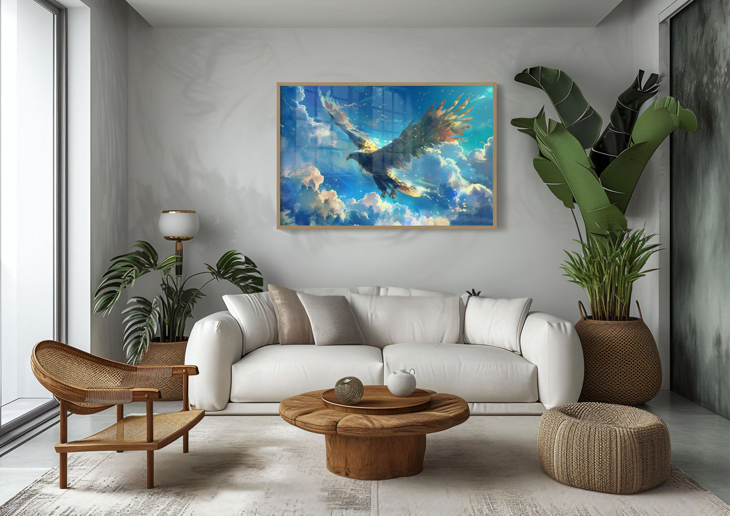 Ascent of the Sovereign Skies | Brushed Aluminum Print