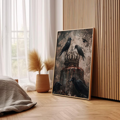 Throne of the Forgotten | Wooden Framed Poster