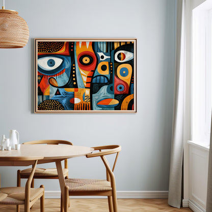 Visionary Rhythms | Wooden Framed Poster