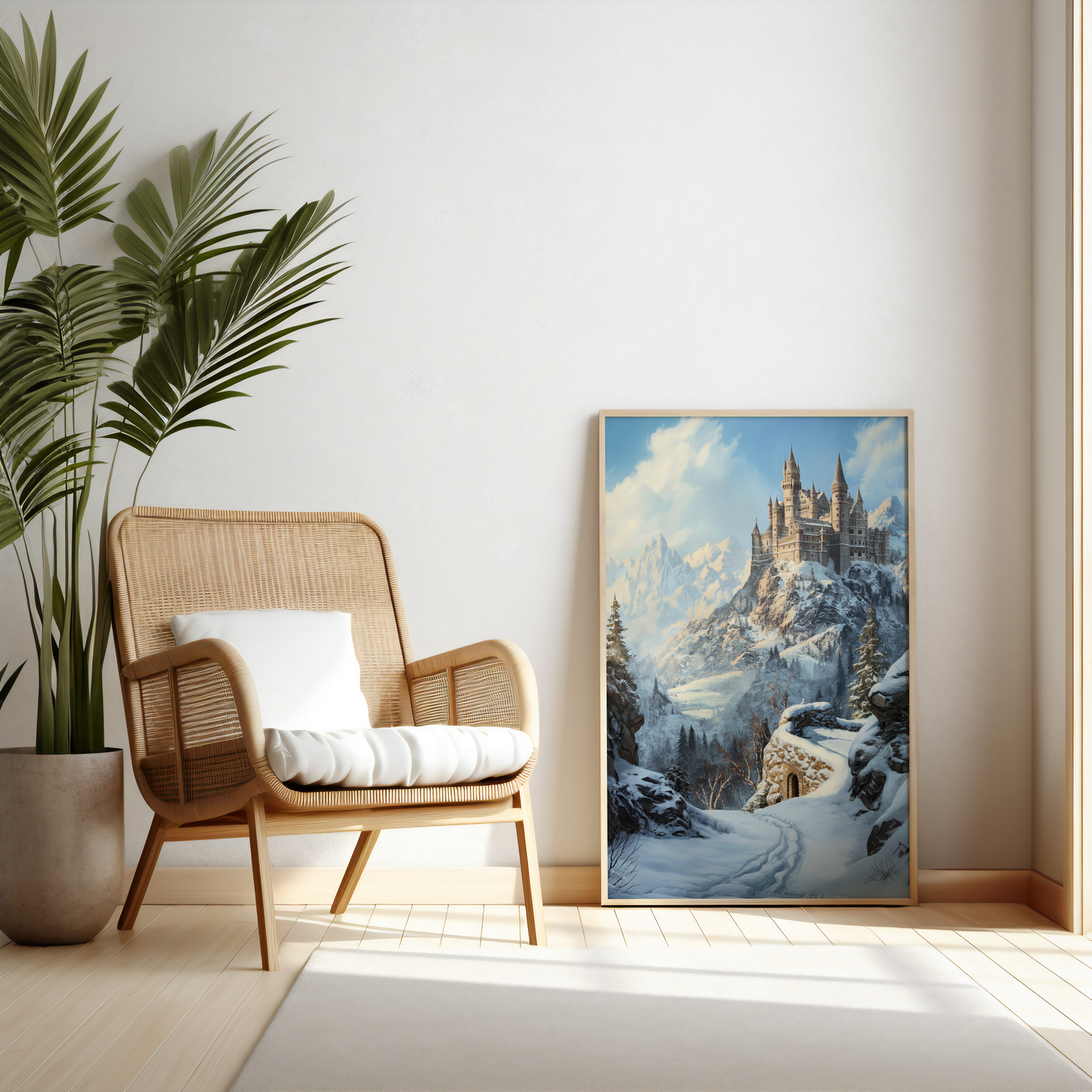 Winterlands of Wonder | Wooden Framed Poster