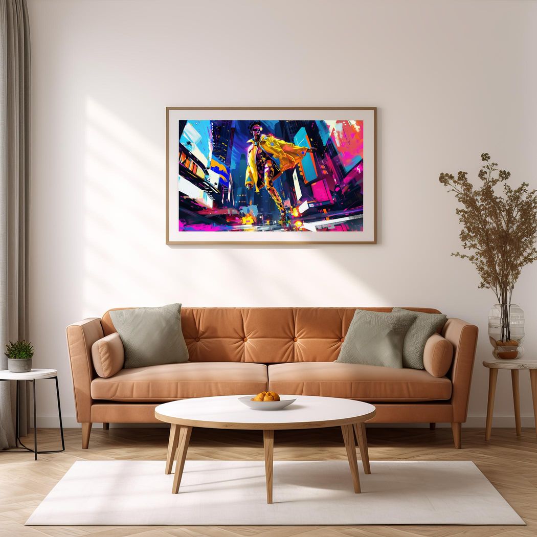 The Cyber Queen | Premium Wooden Framed Poster