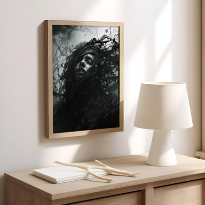 Whispers of the Forgotten | Brushed Aluminum Print