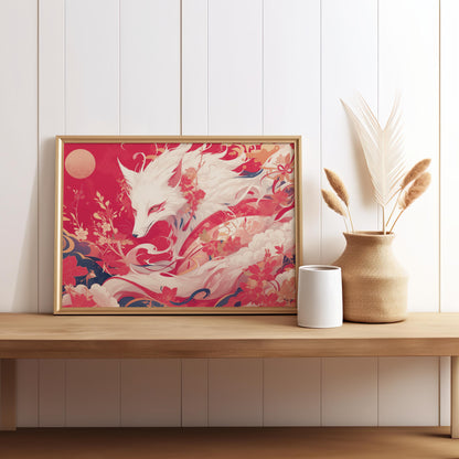 Crimson Whisper  | Canvas