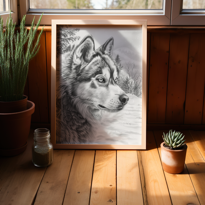 Winter's Sentinel | Acrylic Print