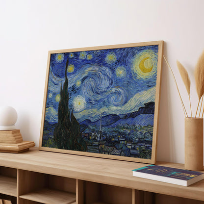 The Starry Night | Metal Framed Poster