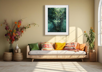 Whispers of Gaia | Brushed Aluminum Print