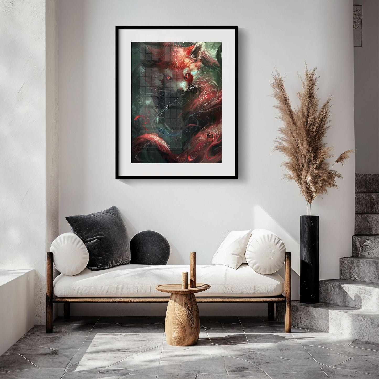 Mystic Ember | Wooden Framed Poster