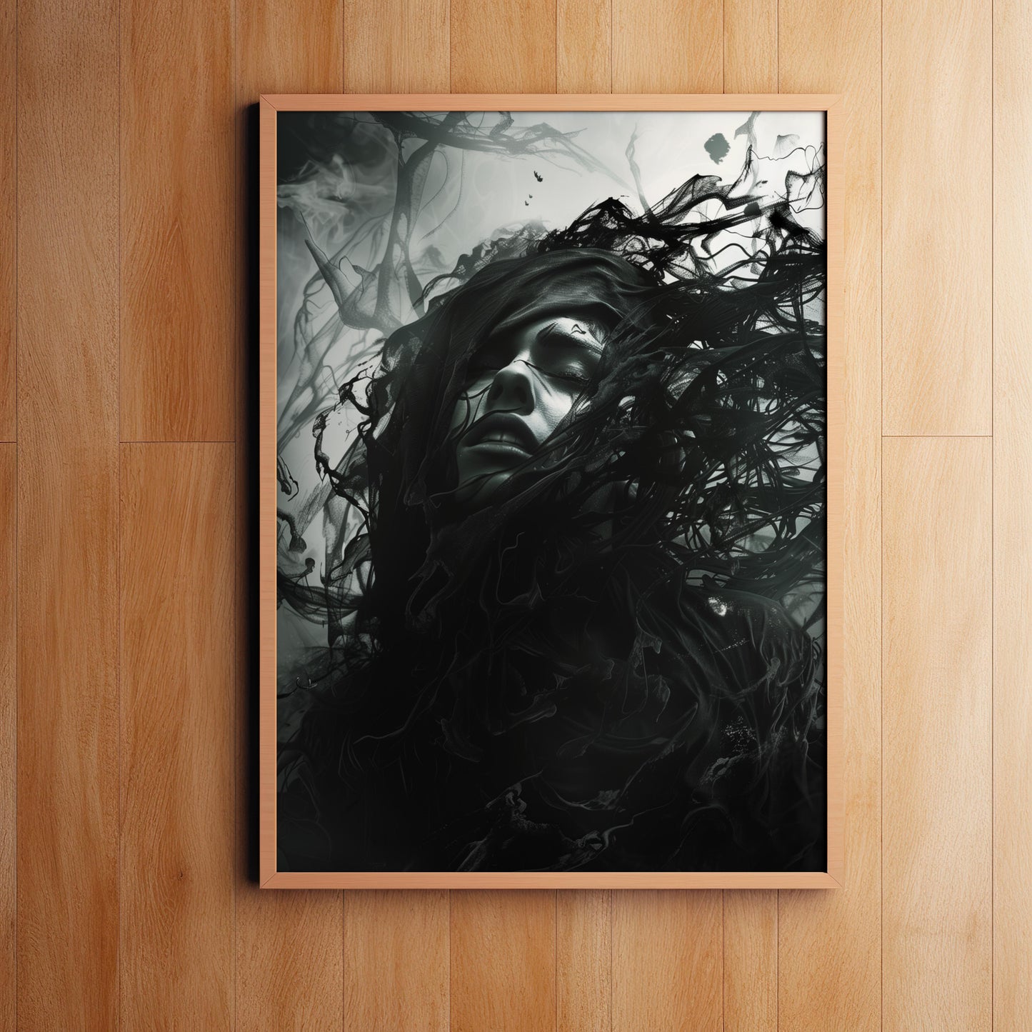 Whispers of the Forgotten | Brushed Aluminum Print