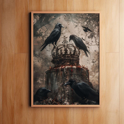 Throne of the Forgotten | Wooden Framed Poster