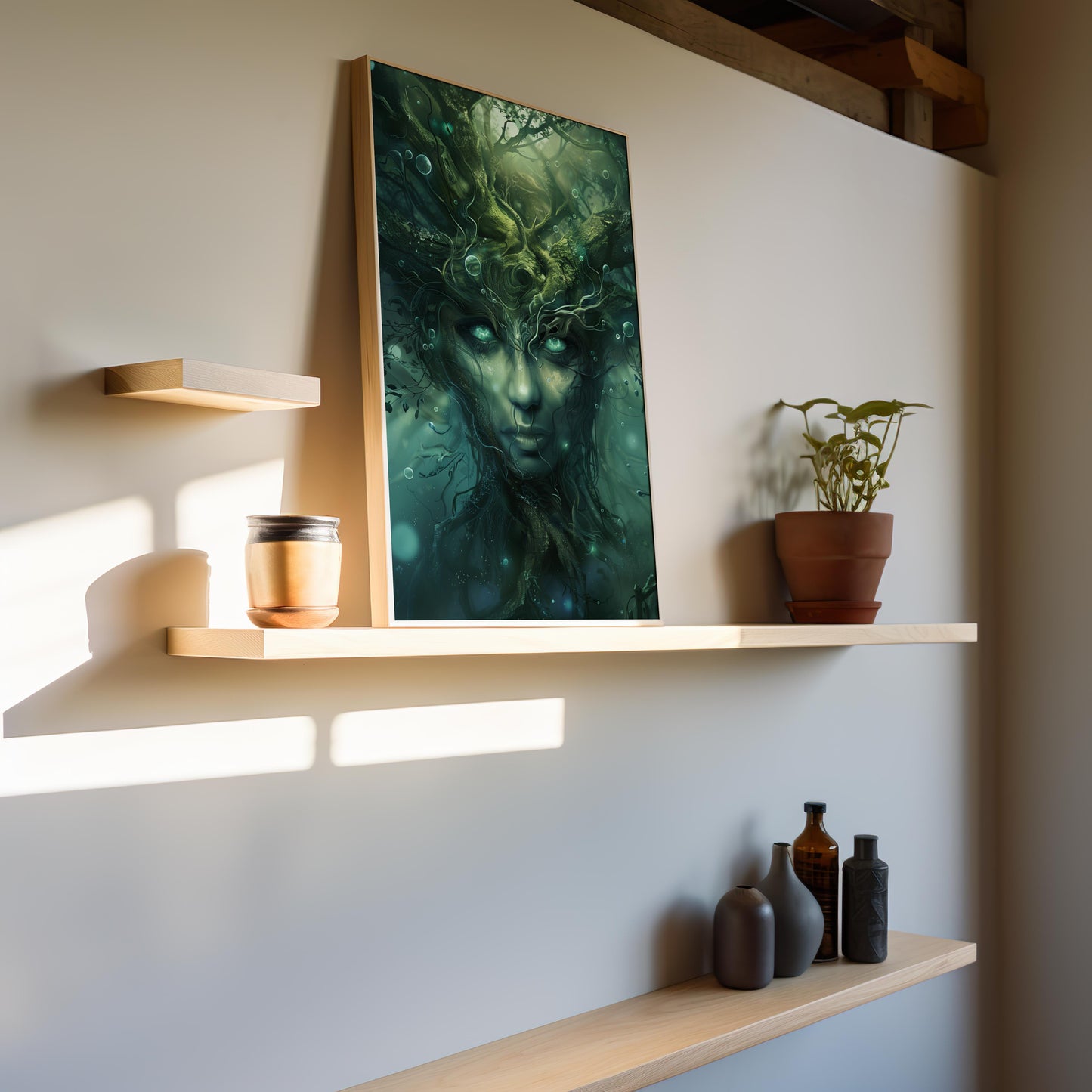 Whispers of Gaia | Brushed Aluminum Print