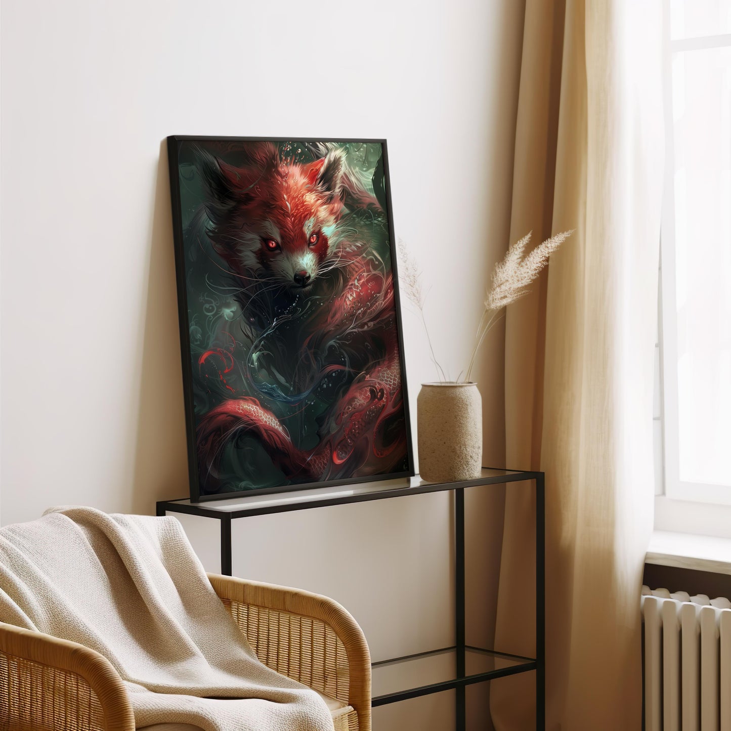 Mystic Ember | Metal Framed Poster