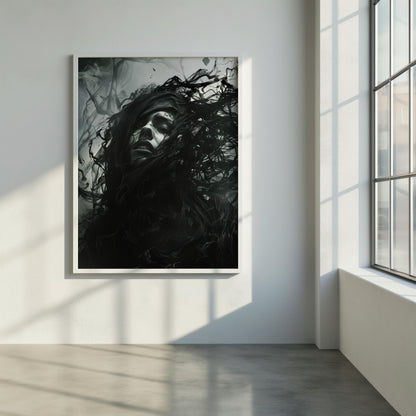 Whispers of the Forgotten | Brushed Aluminum Print