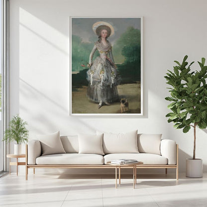 The Marquesa de Pontejos | Premium Wooden Framed Poster