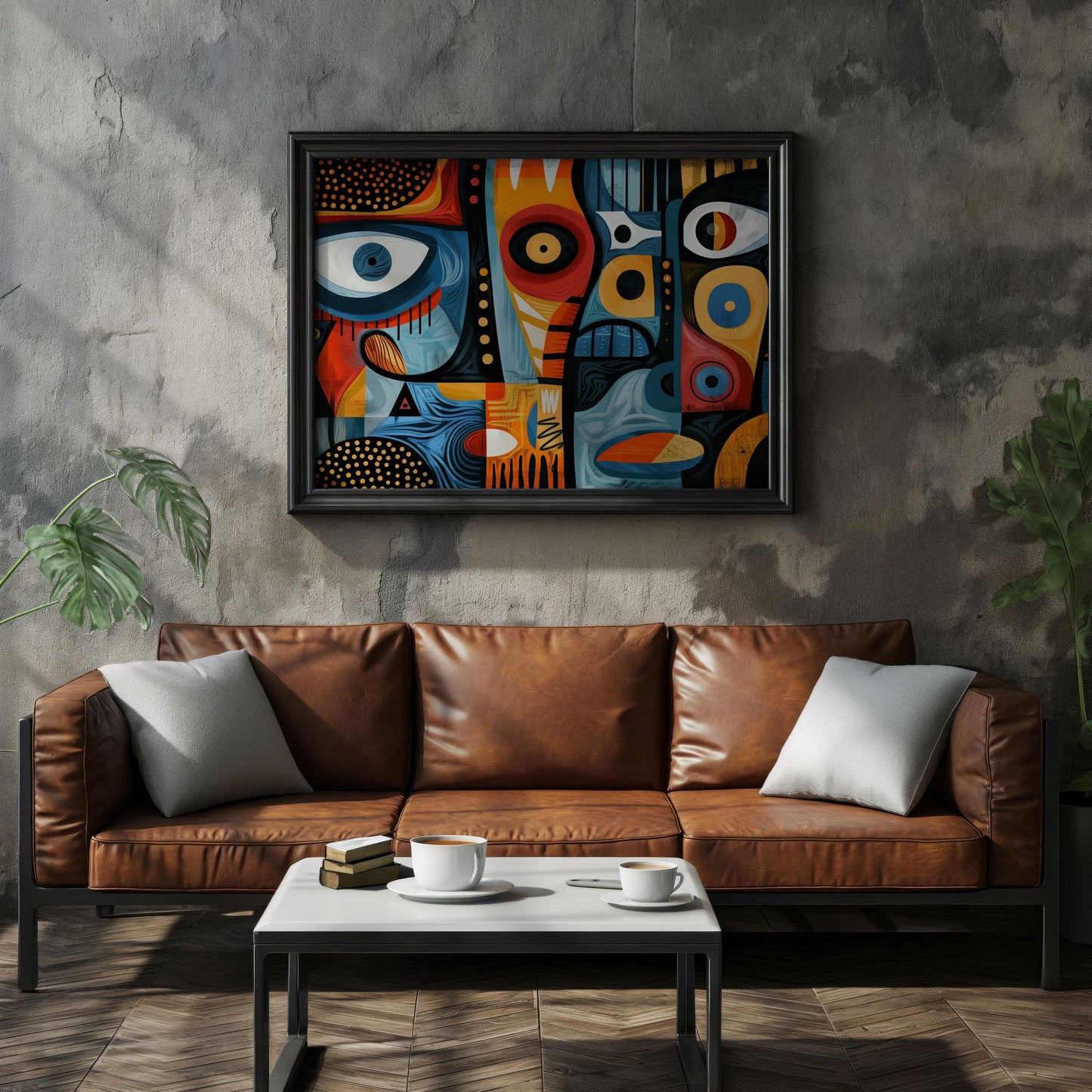 Visionary Rhythms | Premium Wooden Framed Poster