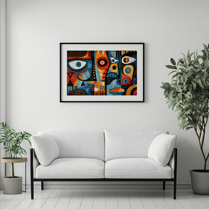 Visionary Rhythms | Metal Framed Poster