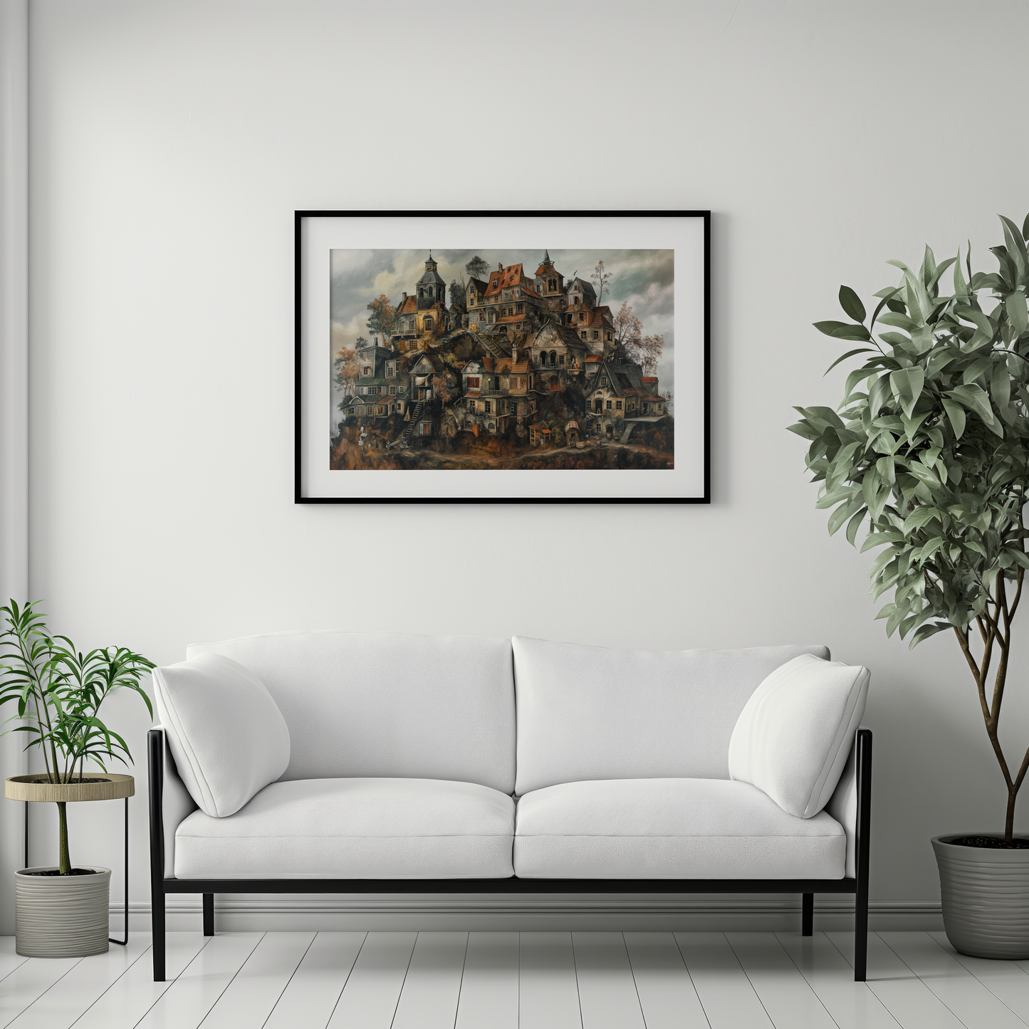 Cliffside Haven | Acrylic Print