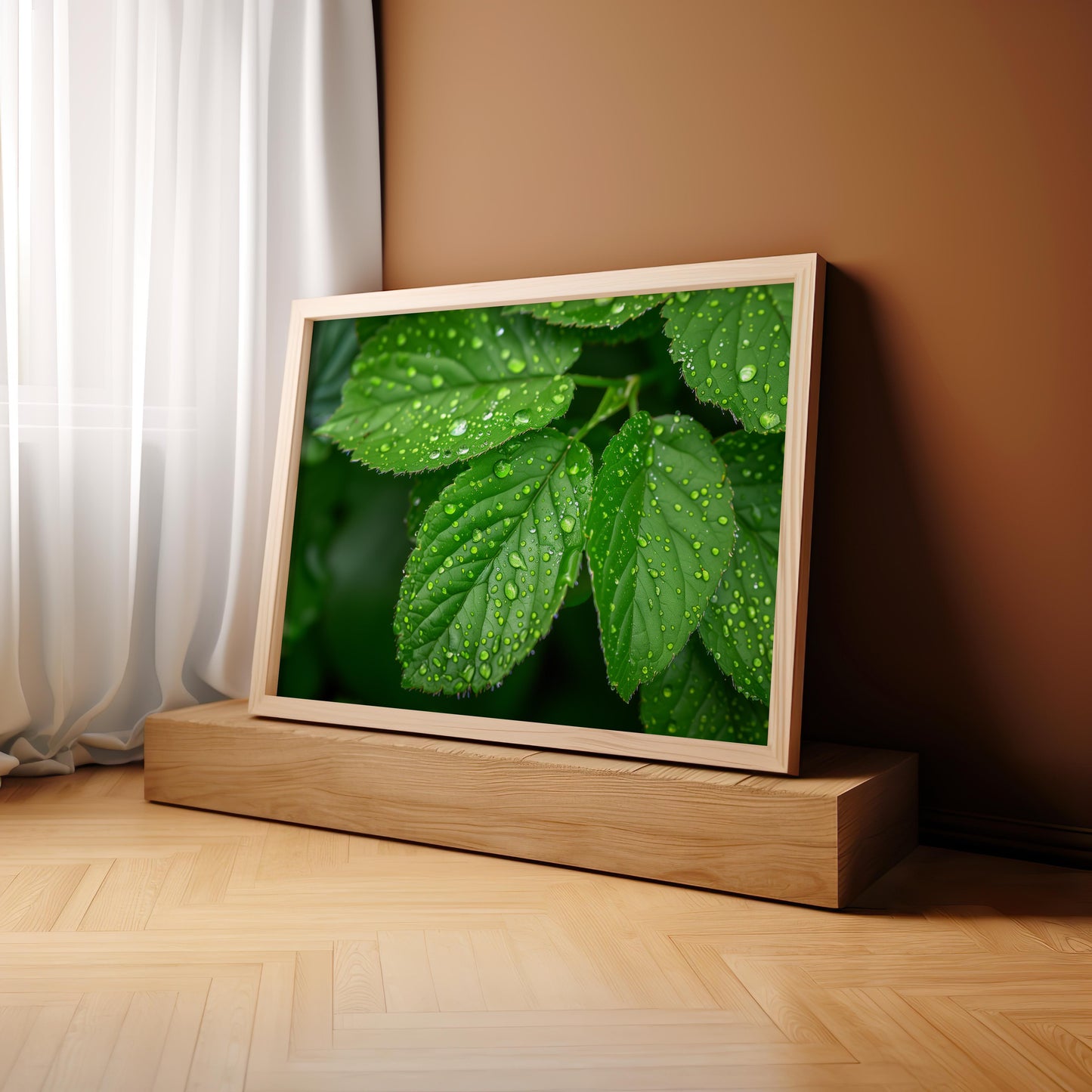 Emerald Essence | Wooden Framed Poster