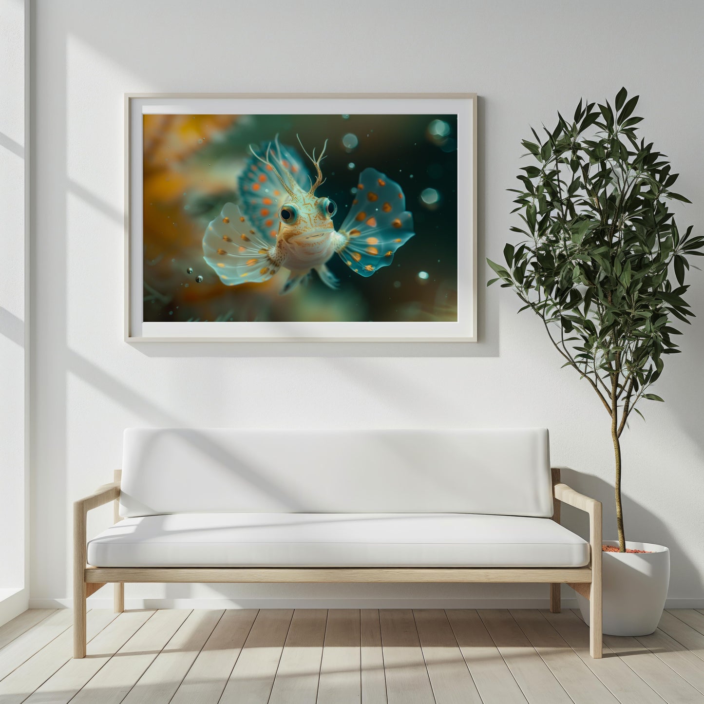 Ethereal Aquatica | Metal Framed Poster