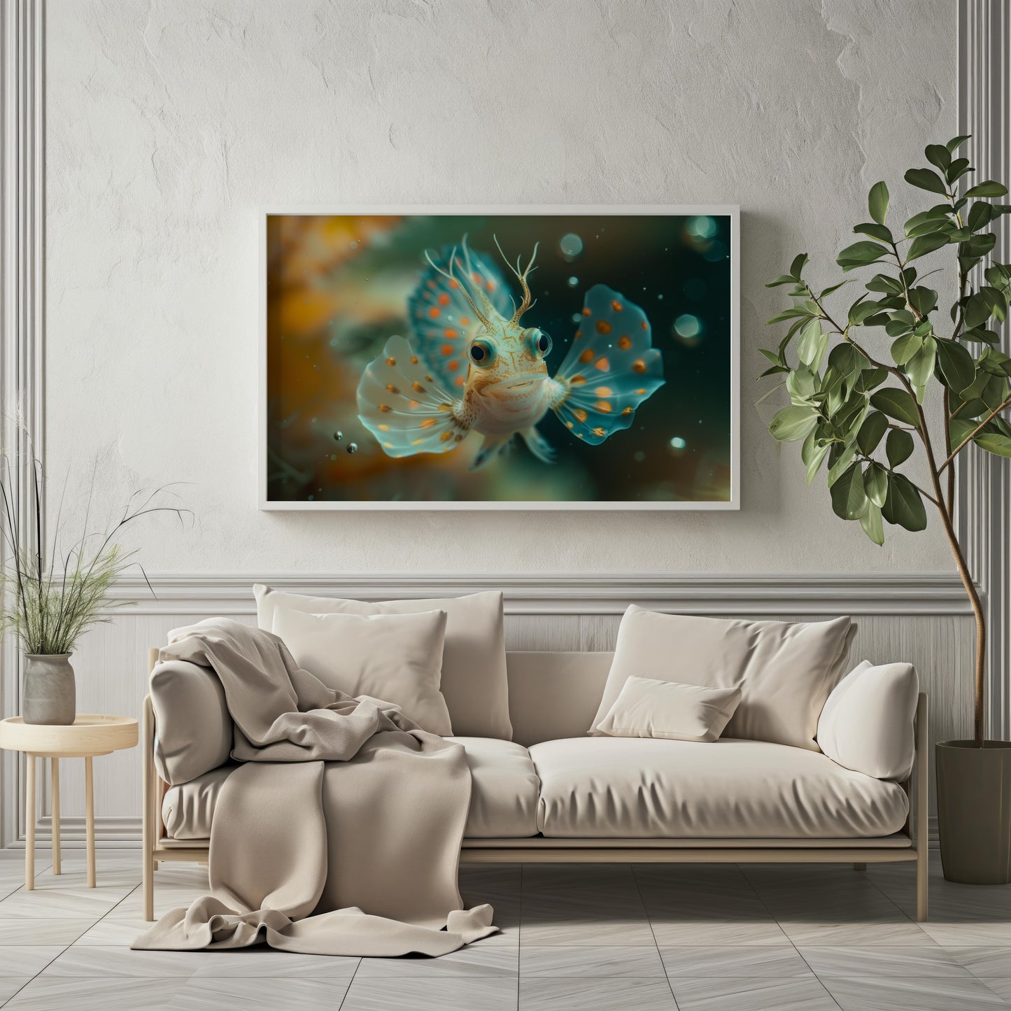 Ethereal Aquatica | Brushed Aluminum Print