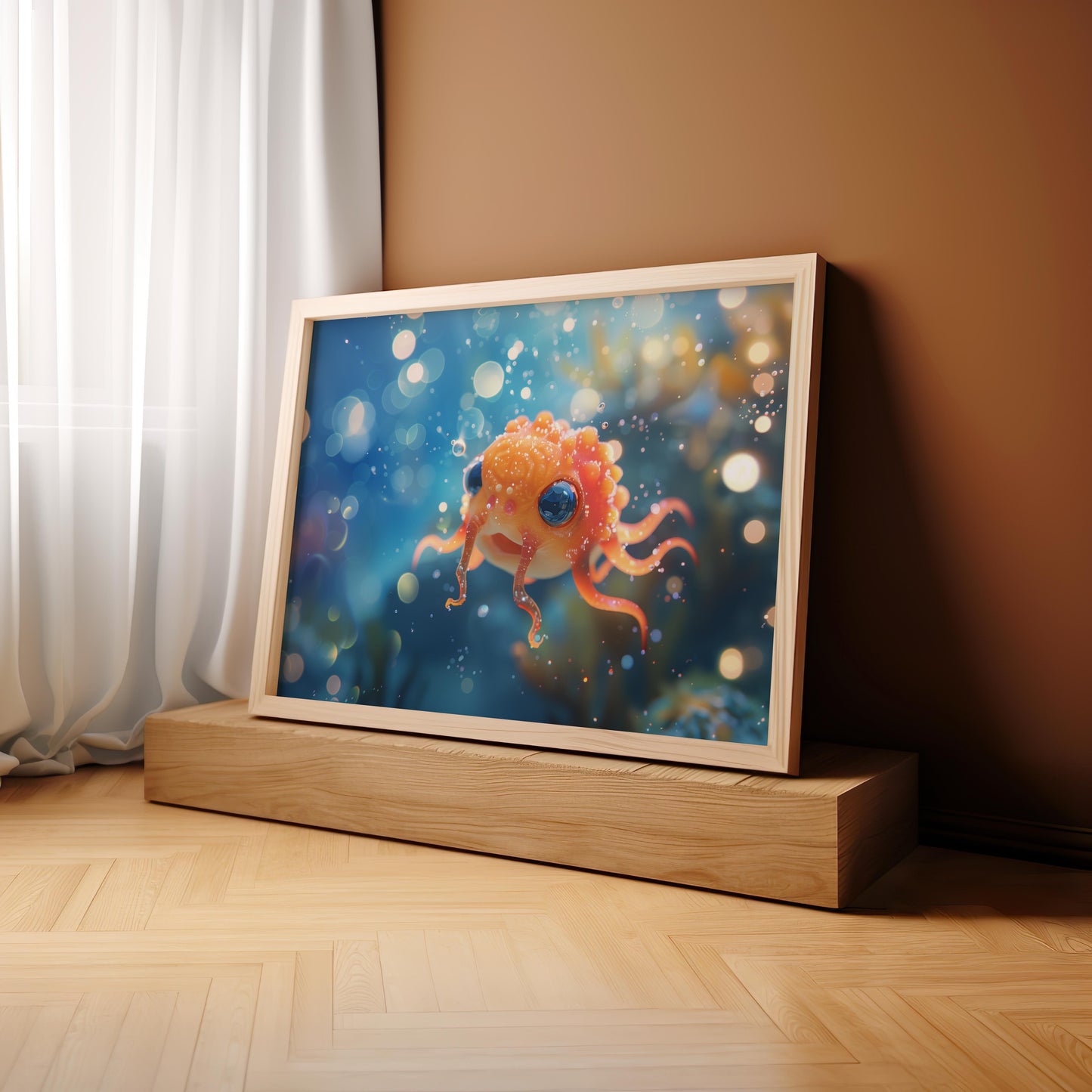 Bubbles of Bliss | Wooden Framed Poster