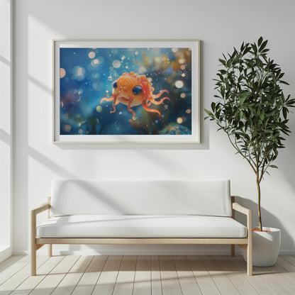 Bubbles of Bliss | Metal Framed Poster