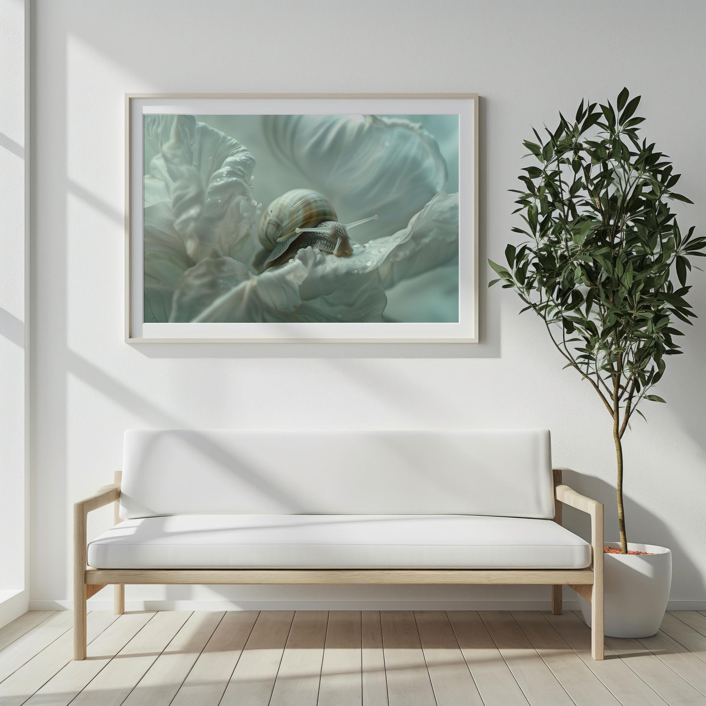 Serene Voyage | Wooden Framed Poster