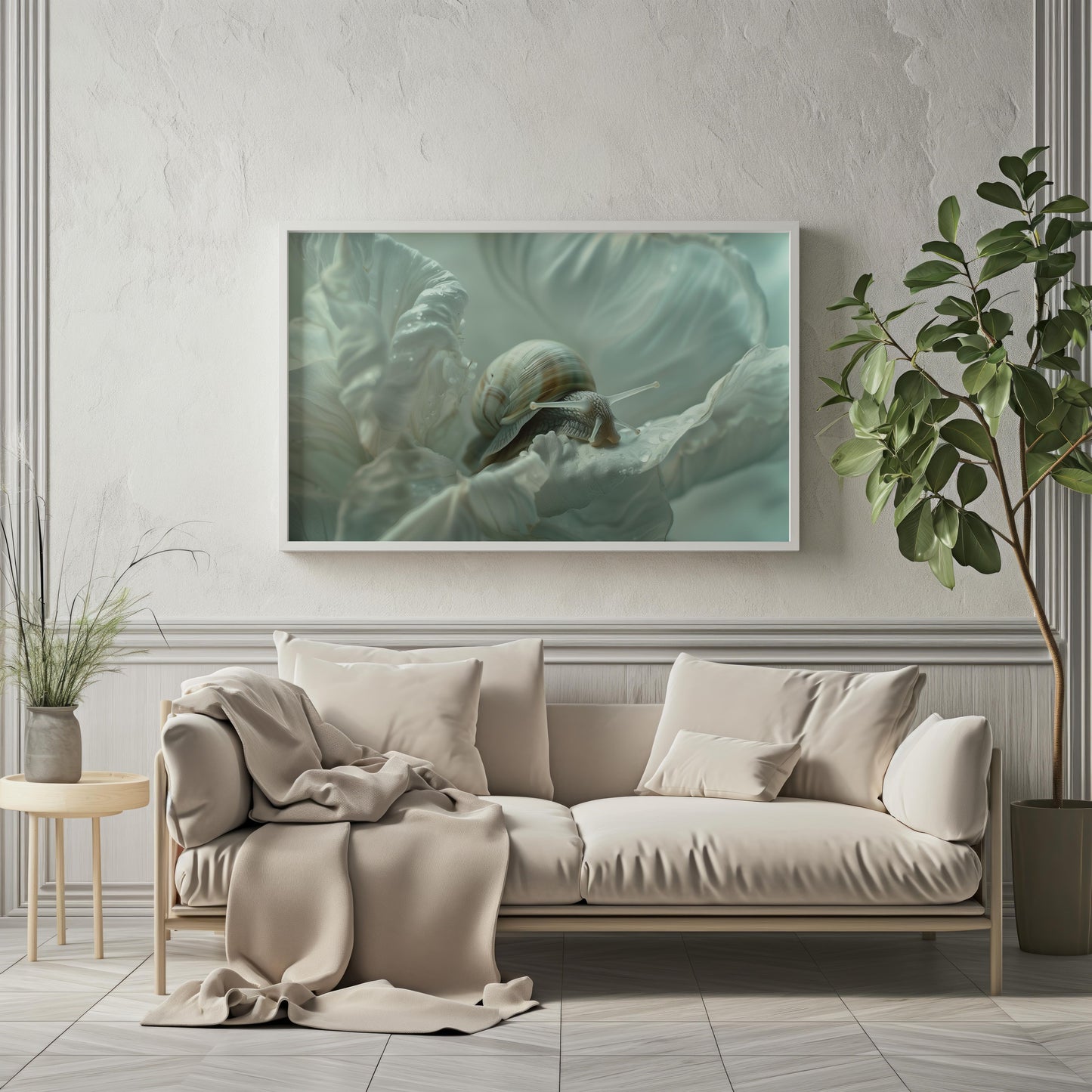 Serene Voyage | Brushed Aluminum Print