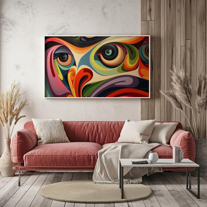 Kaleidoscopic Visions | Brushed Aluminum Print