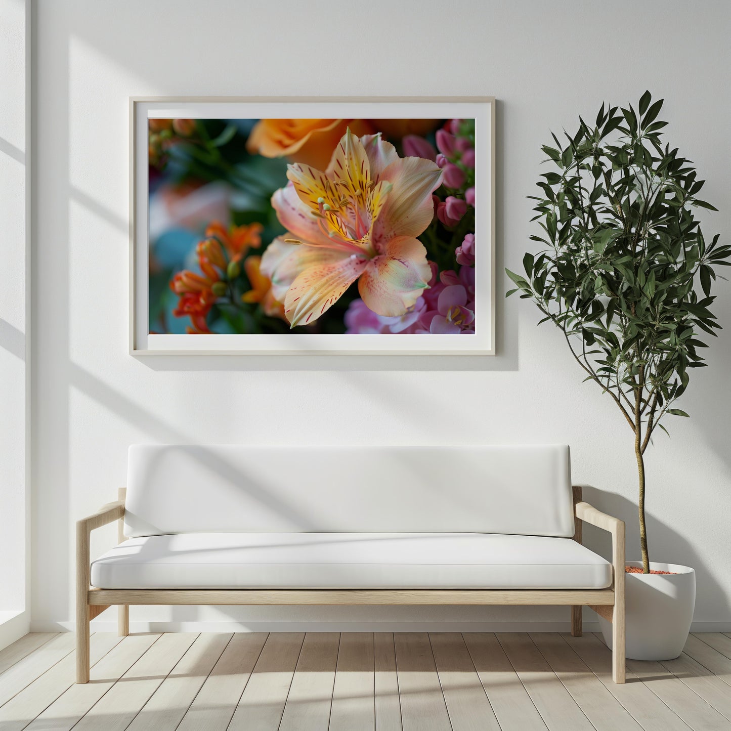 Whispers of Petal & Light | Acrylic Print