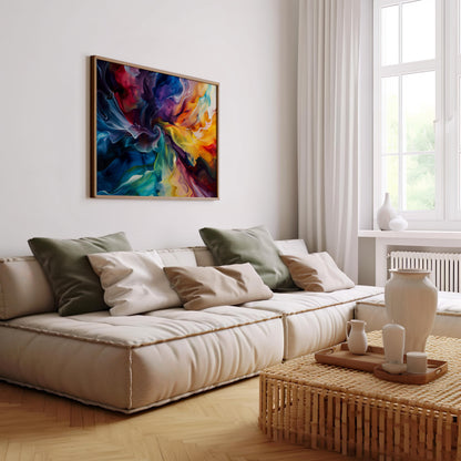 Spectrum Vortex | Premium Wooden Framed Poster