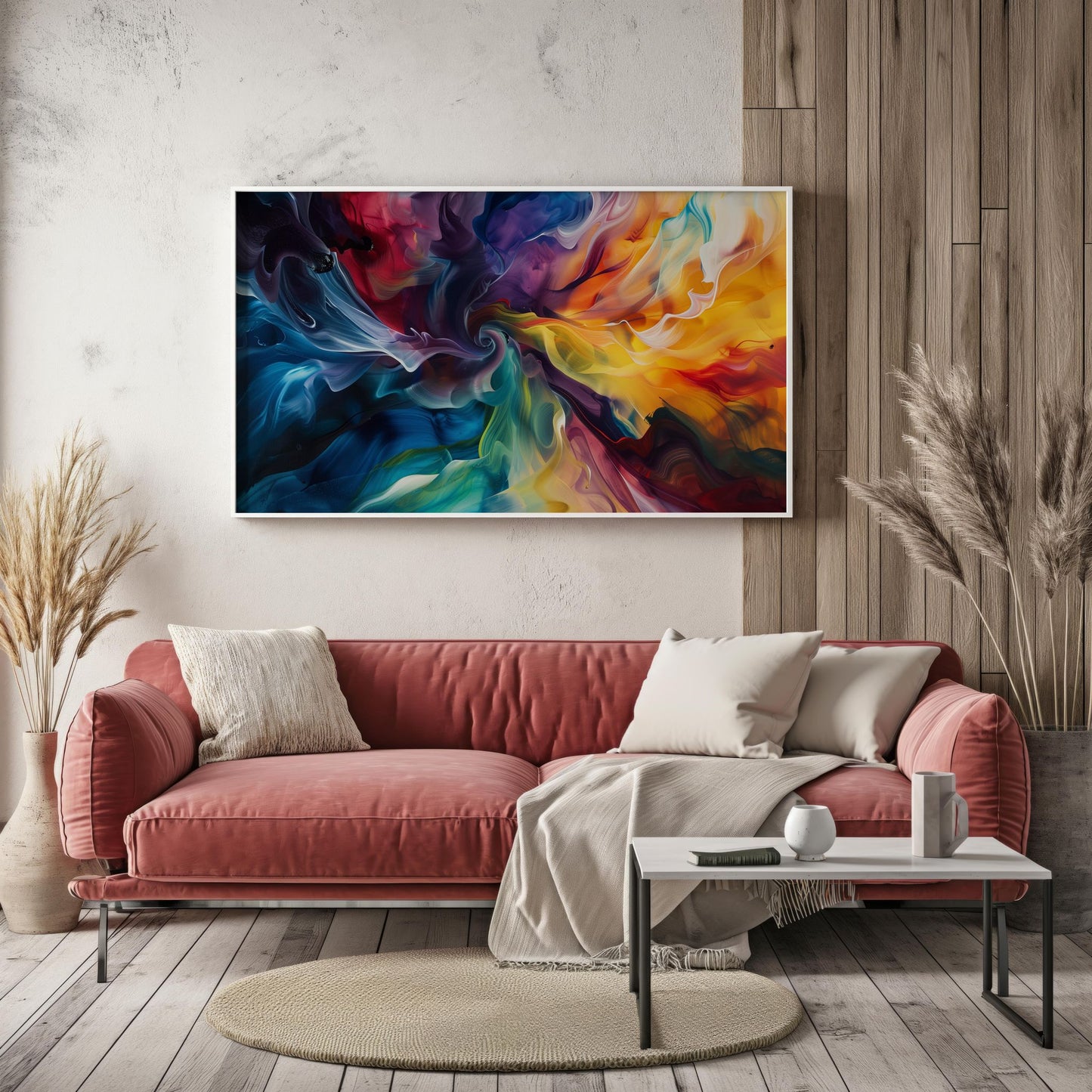 Spectrum Vortex | Premium Wooden Framed Poster